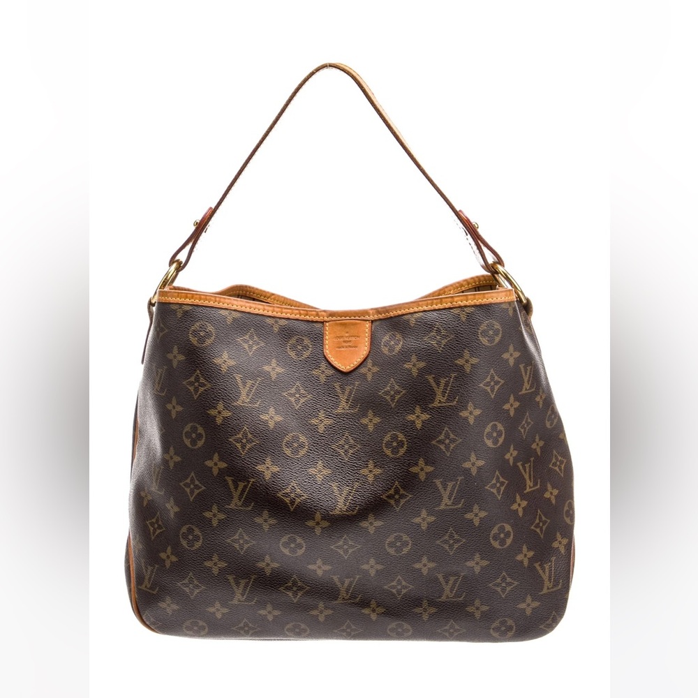 Louis Vuitton Hobo/ From the 2010 Collection
Brown Coated Canvas/ LV Monogram